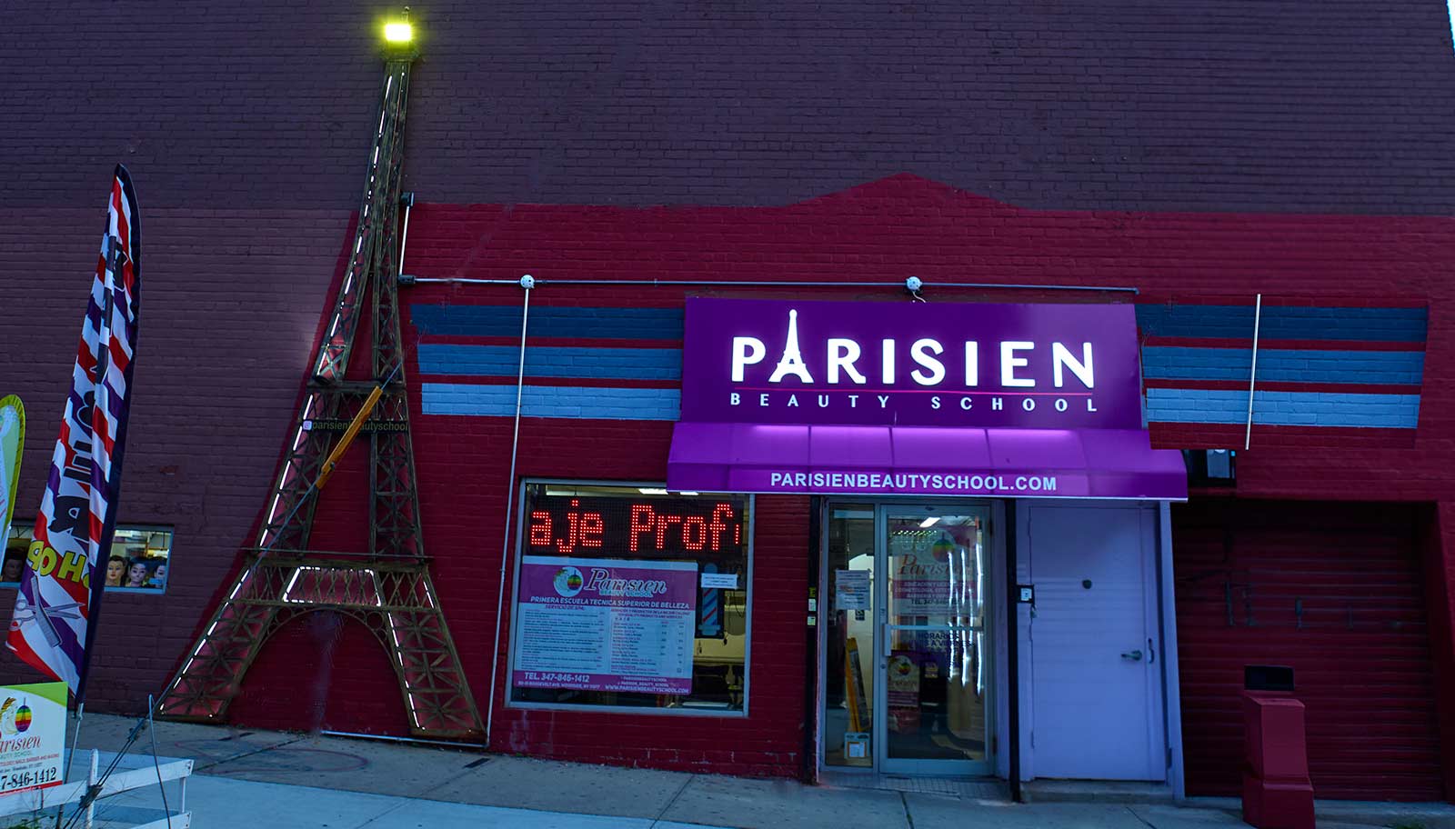 1 Parisien Beauty School Formula B. Escuela de belleza en New York